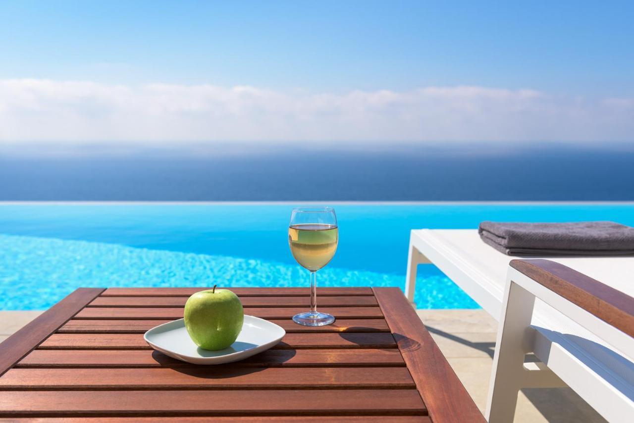 Kathisma Bay Villas - Luxury Villas- Villa Oceanos Kalamítsi 外观 照片