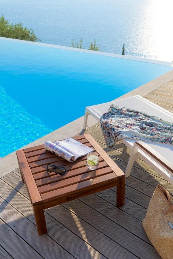 Kathisma Bay Villas - Luxury Villas- Villa Oceanos Kalamítsi 外观 照片