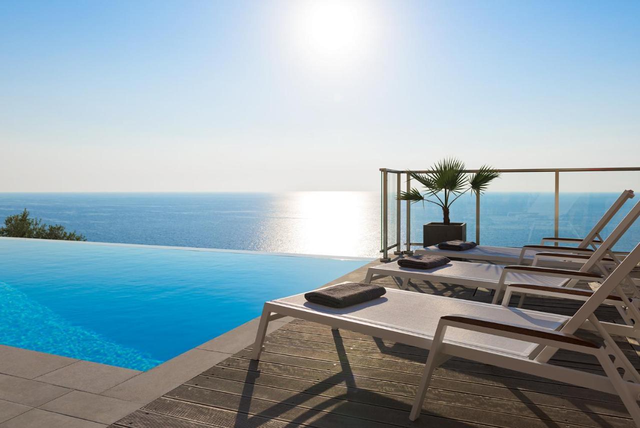 Kathisma Bay Villas - Luxury Villas- Villa Oceanos Kalamítsi 外观 照片