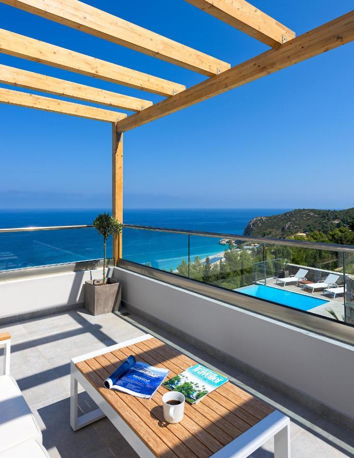 Kathisma Bay Villas - Luxury Villas- Villa Oceanos Kalamítsi 外观 照片